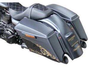 Custom Rear Fender Fender Kit including Turn Signals and Tail Light, 14-24 Touring - Image 3