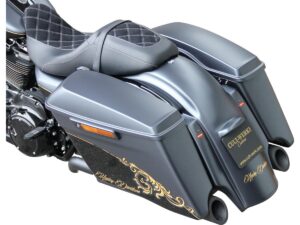 Custom Rear Fender Fender Kit including Turn Signals and Tail Light, 14-24 Touring - Image 3