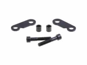 Front Turn Signal Bracket Black Powder Coated