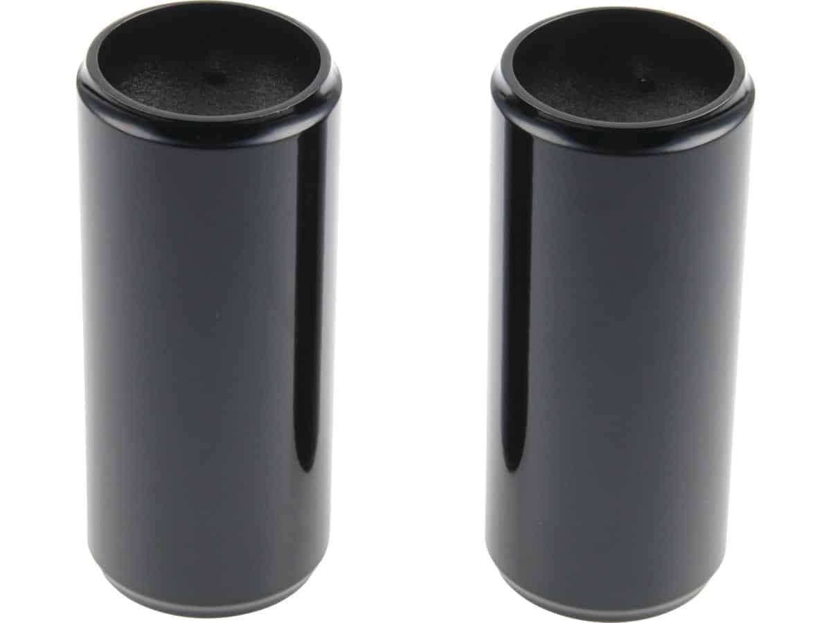 Upper fork cover black gloss powder coated, 16-20 xl1200x, 18 xl1200x anx, 19-20 xl1200xs 1 Cult-werk