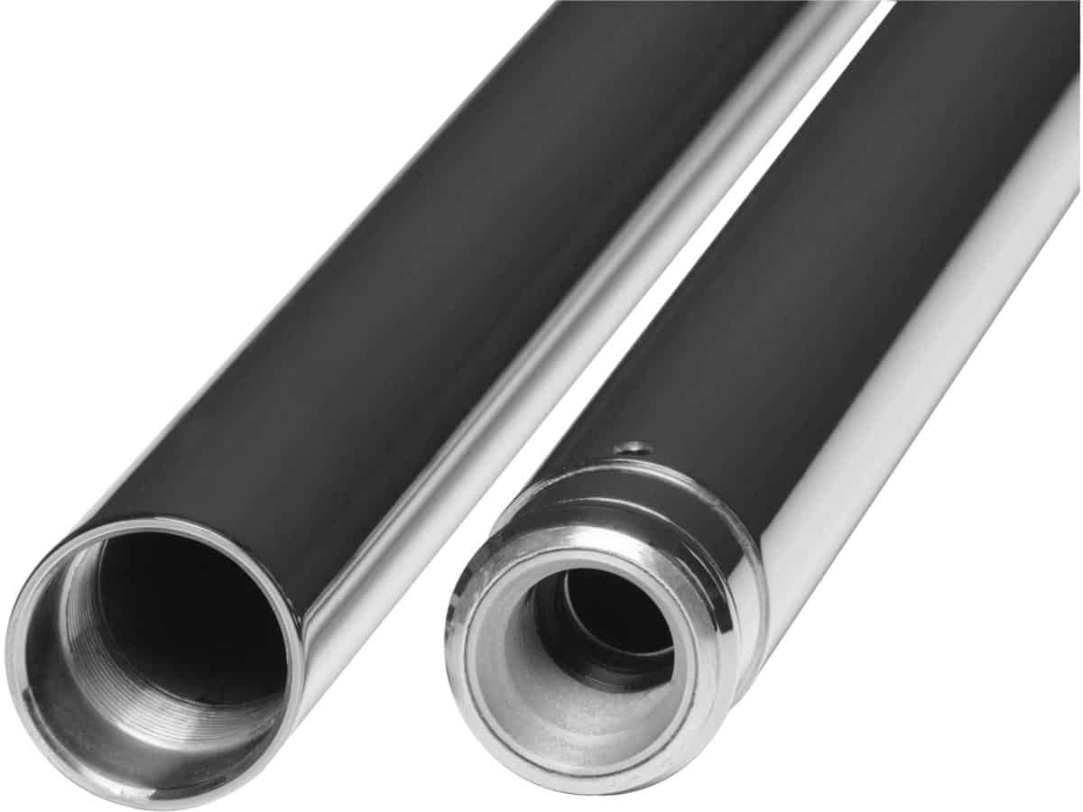 49mm fork tubes +4" fxd/ +2" fxdwg hard chrome 29,5", 06-17 dyna, (except 12, 14-16 fld, 13 fld103) 1 Custom cycle engineering