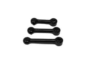 Billet Aluminum Tank Lift Kit 2" Lift for Dyna Black Powder Coated