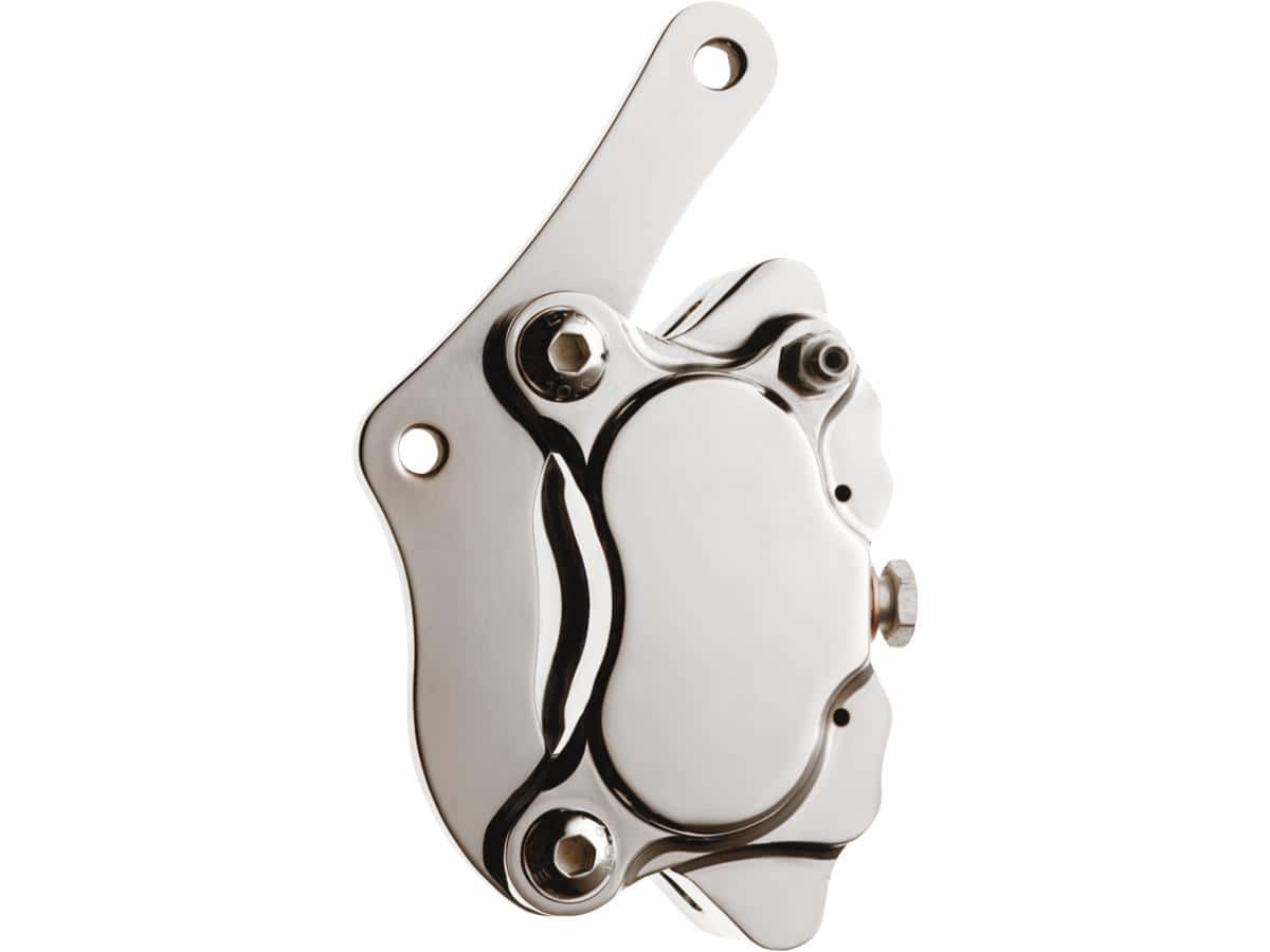Chrome 4-piston brake caliper Chrome 4-piston brake caliper