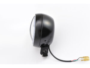 Capsule 120 4 1/2" Headlight Black Powder Coated Projector LED