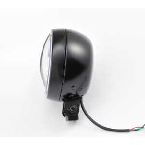 Capsule 120 4 1/2" Headlight Black Powder Coated Projector LED