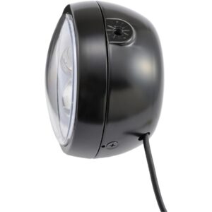 Capsule 120 4 1/2" Headlight Black Powder Coated Projector LED