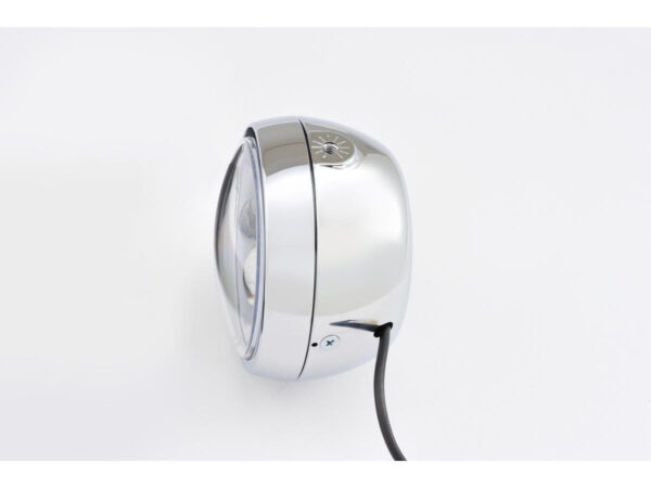 Capsule 120 4 1/2" Headlight Chrome LED