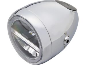 Neo Vintage 5 3/4" Headlight Chrome LED