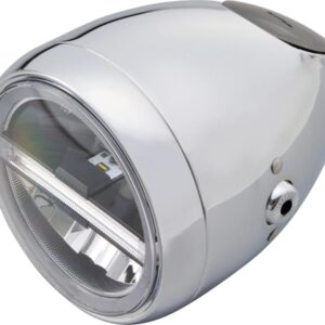 Neo Vintage 5 3/4" Headlight Chrome LED