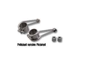 Vintage Headlight Bracket For 41mm fork tubes Black - Image 3