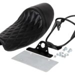 Diagonal Cafe Diamond Seat and Taillight Bracket Kit, 04-06, 10-20 Sportster, (except 08-10 XR1200, 10-13 XR1200X)