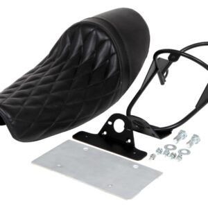 Diagonal Cafe Diamond Seat and Taillight Bracket Kit, 04-06, 10-20 Sportster, (except 08-10 XR1200, 10-13 XR1200X)