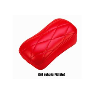 EZ Deluxe Diamond Suction Pillion Pad Diamond Stitch White,