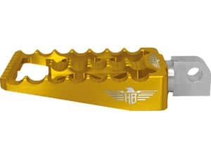 MX V1 Foot Pegs Gold Anodized - Image 3