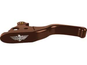 Performance 3-Finger Brake-and Clutch Lever Set Bronze Anodized Cable Clutch, 18-24 Softail - Image 3