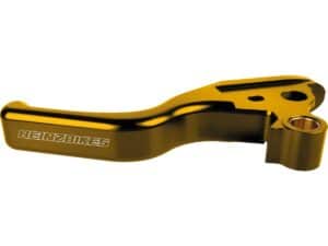 Performance 3-Finger Brake-and Clutch Lever Set Gold Anodized Cable Clutch, 21-24 Touring, 25 FLHRXS, (except 23-24 FLHXSE, 23-24 FLTRXSE, 24 FLHX, 24 FLTRX, 24 FLTRXSTSE), 21-25 Trike - Image 3