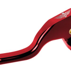 Performance 3-Finger Brake-and Clutch Lever Set Red Anodized Cable Clutch