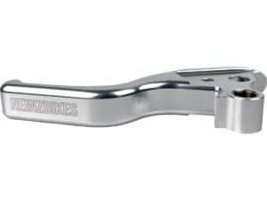 Performance 3-Finger Brake-and Clutch Lever Set Silver Anodized Cable Clutch, 18-24 Softail - Image 3