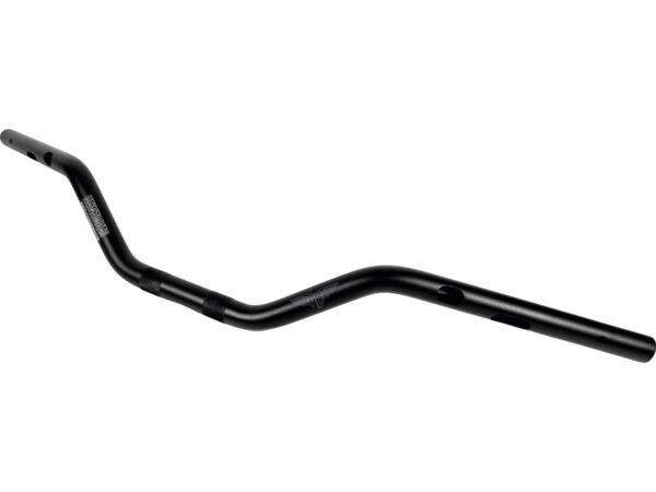 Performance Clubstyle Moto Mid Bar Aluminium Handlebar 3-Hole Black Satin 1" Throttle By Wire (Switch Housing Sensor)