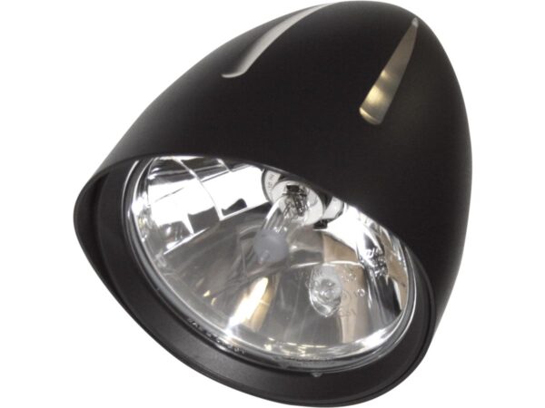 Classic 1 Extreme 5 3/4" Headlight Black H4