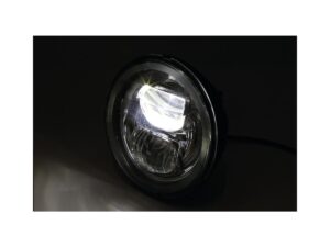 Frame-R2 Type 7 LED 5 3/4" Headlight Bottom Mounted Black LED - Image 3