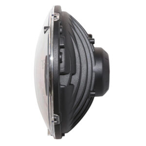 Type 3 7" LED Reflector Headlight Insert Chrome bulb shield Chrome Clear LED