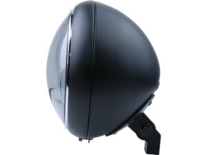 Yuma 2 Type 8 7" Cornering Headlight with Daytime Running and Position Light Black Powder Coated Reflector LED