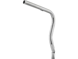 1" Cube Handlebar Non-Dimpled 3-Hole Chrome 1" - Image 3