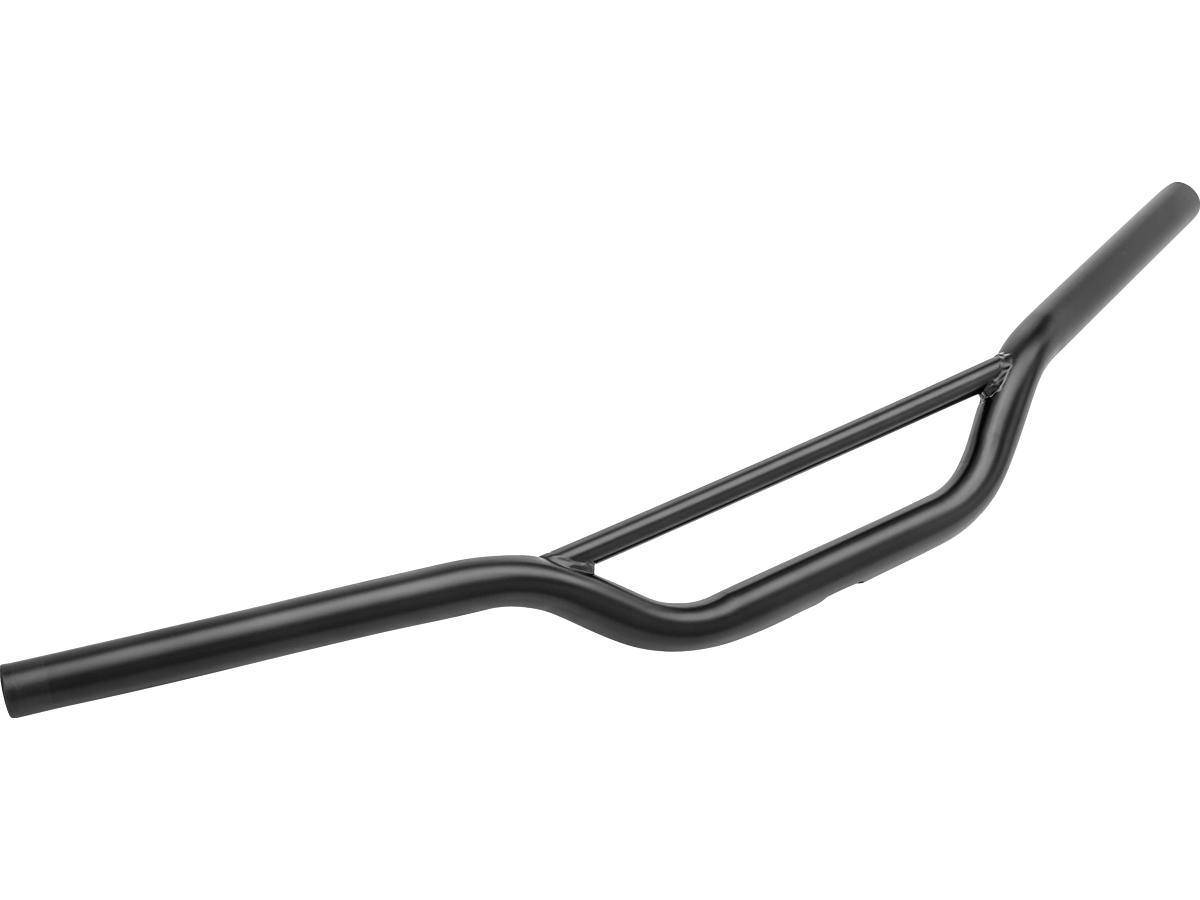 Bmx 10 handlebar non-dimpled 3-hole black powder coated 1" Bmx 10 handlebar non-dimpled 3-hole black powder coated 1"