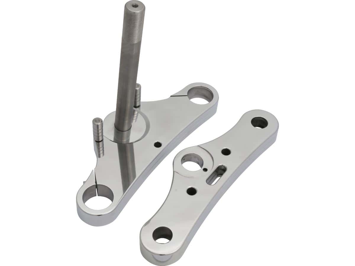 Easy2 triple tree kit 39mm fork tubes, 88-99 sportster, 89-94 fxr, 93-99 fxdl 1 Jos