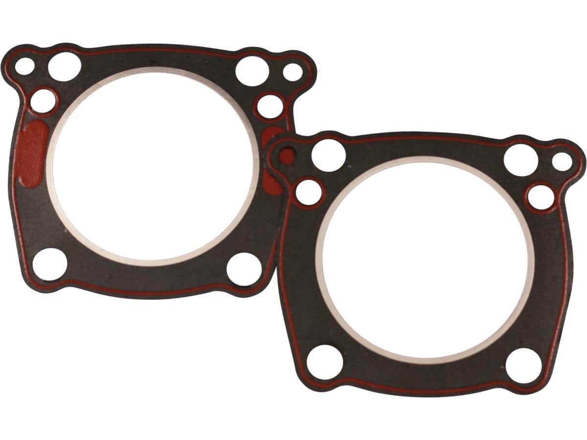 Cylinder head gaskets. 045", with bead 3. 937" pack 5, 18-24 softail, 17-23 touring, 17-18 trike 1 James gasket