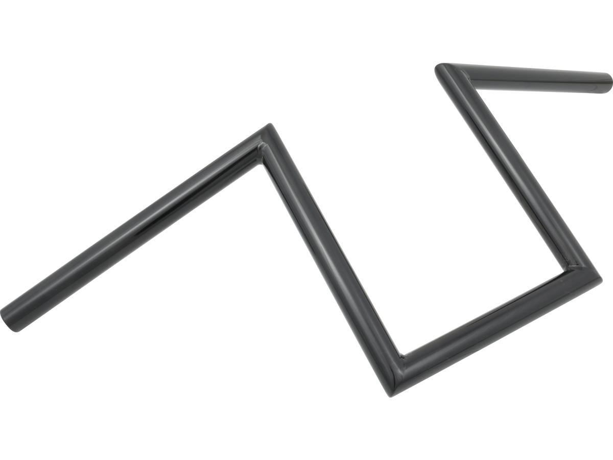 60s wide style 10 handlebar non-dimpled black powder coated 1" throttle cables 1 Jammer