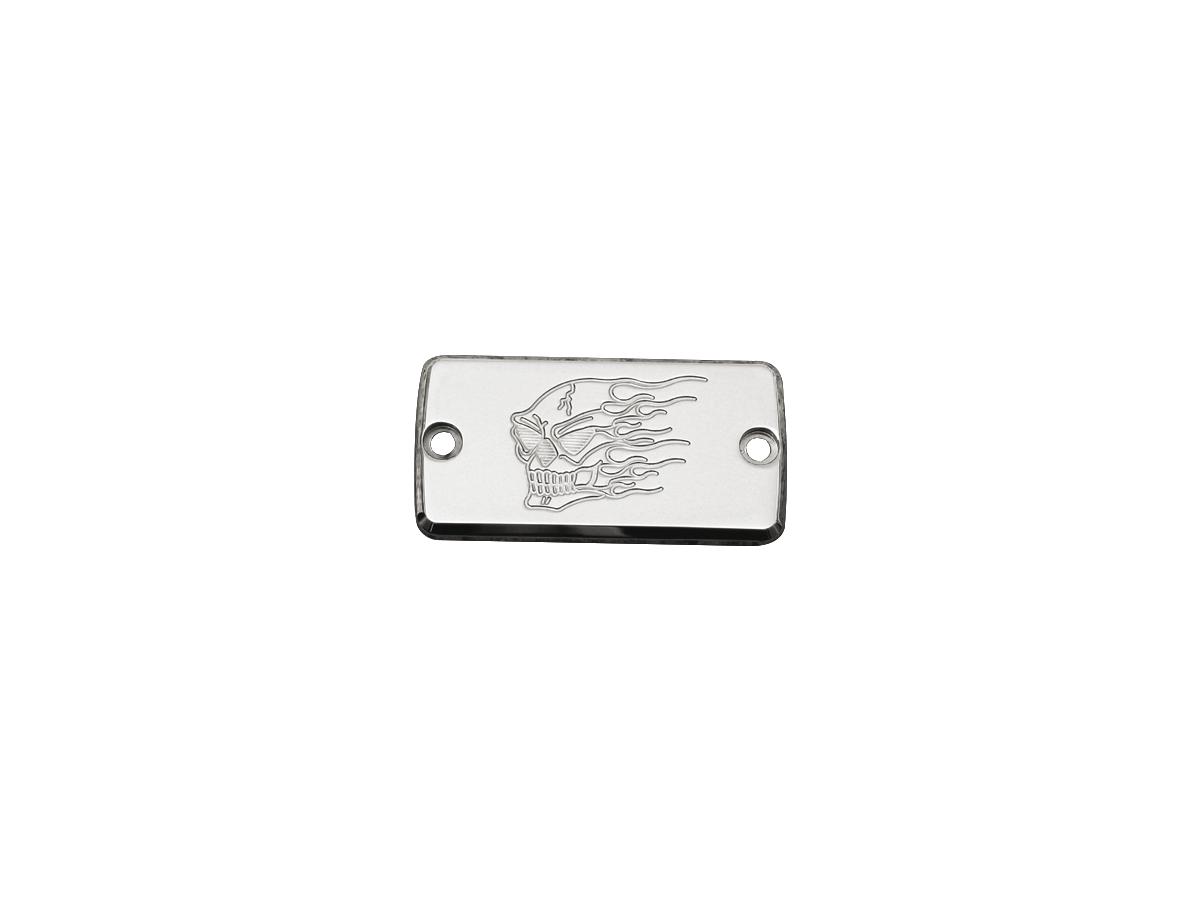 Hothead master cylinder cover chrome, 91-95 dyna, 85-95 softail, 85-95 touring, 85-94 fx model 1 Joker machine