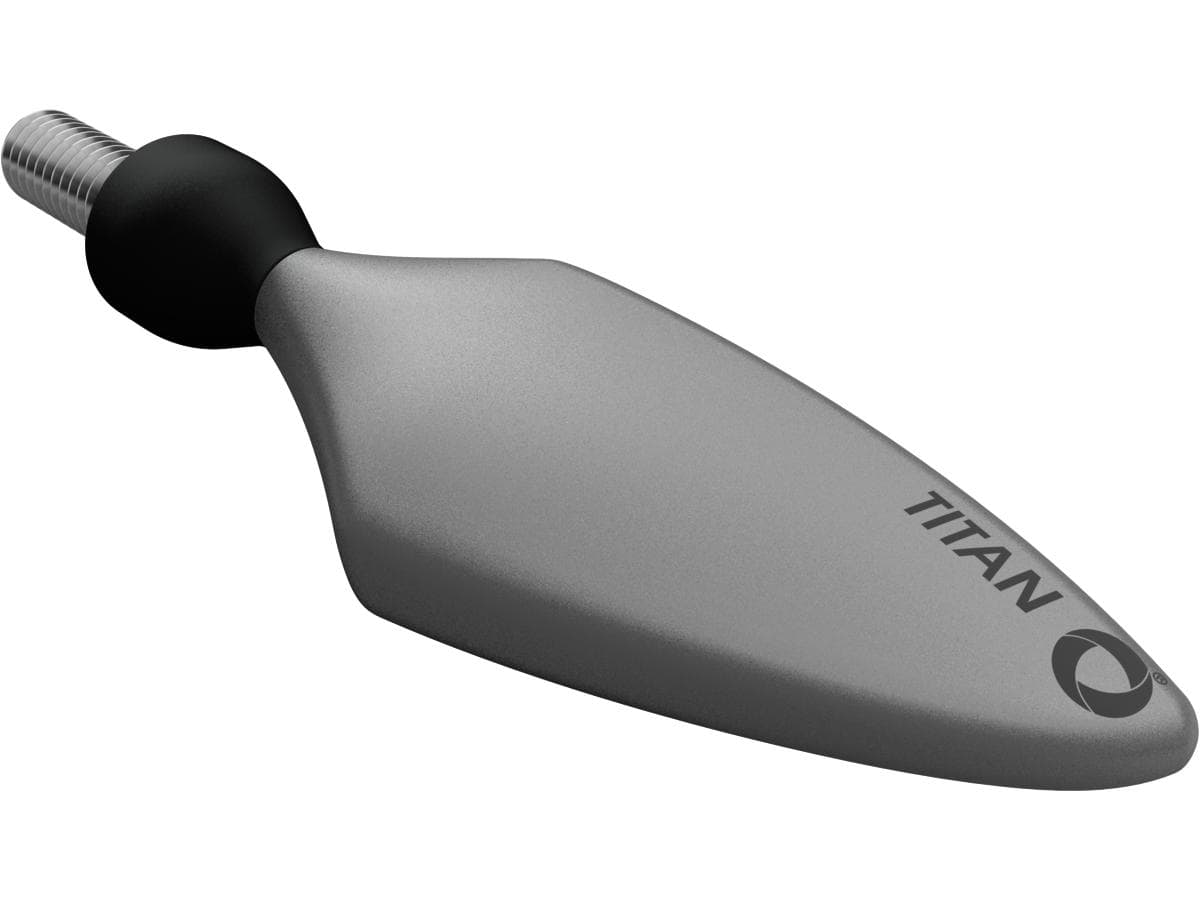 Micro rhombus pl titan led turn signal/position light front left titanium satin clear led 1 Kellermann