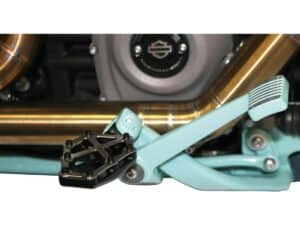 Next Level NXL Footpegs Brushed Stainless Steel Cover Black Anodized - Image 3