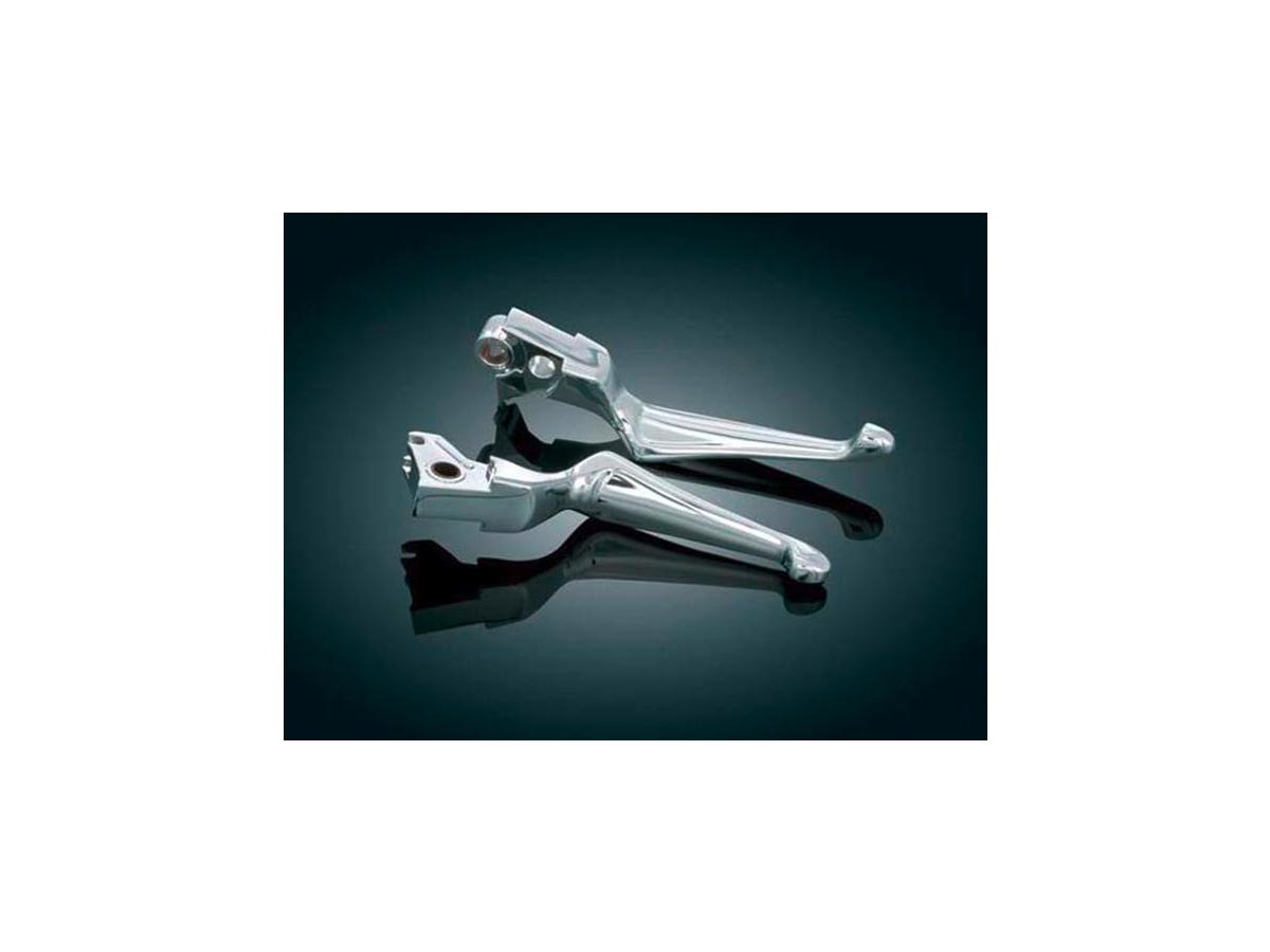 Boss blades hand control levers chrome cable clutch Boss blades hand control levers chrome cable clutch