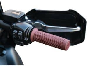 Braaap! Grips Red 1" Cable operated Throttle By Wire