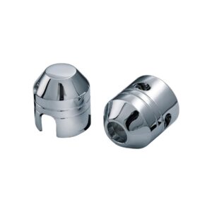 Clutch Cable Ferrule and Banjo Bolt Cover Set Chrome