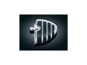 ISO-Wing Mini Floorboards with Male Mount Adapters Chrome