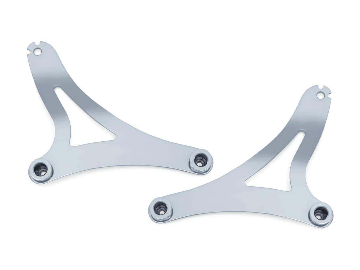 Multi purpose solid backrest mounts chrome, 15-24 indian bagger, (except 22 challenger dark horse , 22 challenger limited , 23-24 challenger, 23-24 challenger dark horse, 23-24 challenger limited, 23-24 challenger elite), 14-20 indian cruiser 1 Kuryakyn