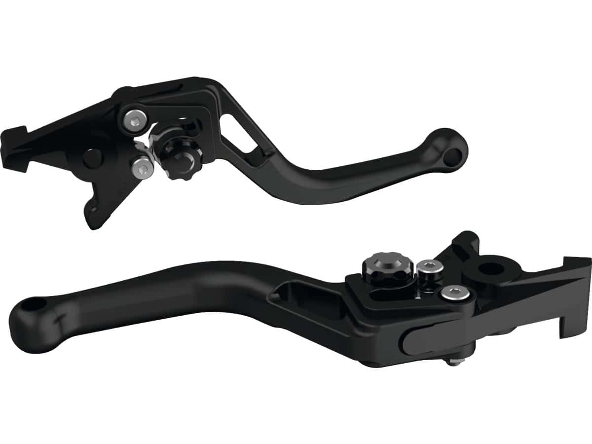 Bow, short lever black adjuster black satin brake side, 15-16 indian scout 1 Lsl