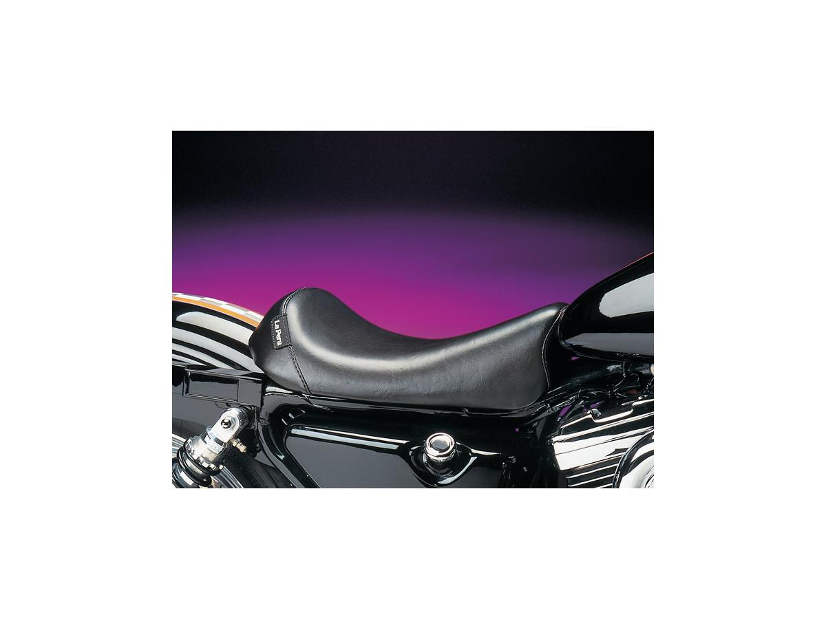 Bare bones lt solo seat smooth black vinyl, 82-03 sportster 1 Le pera
