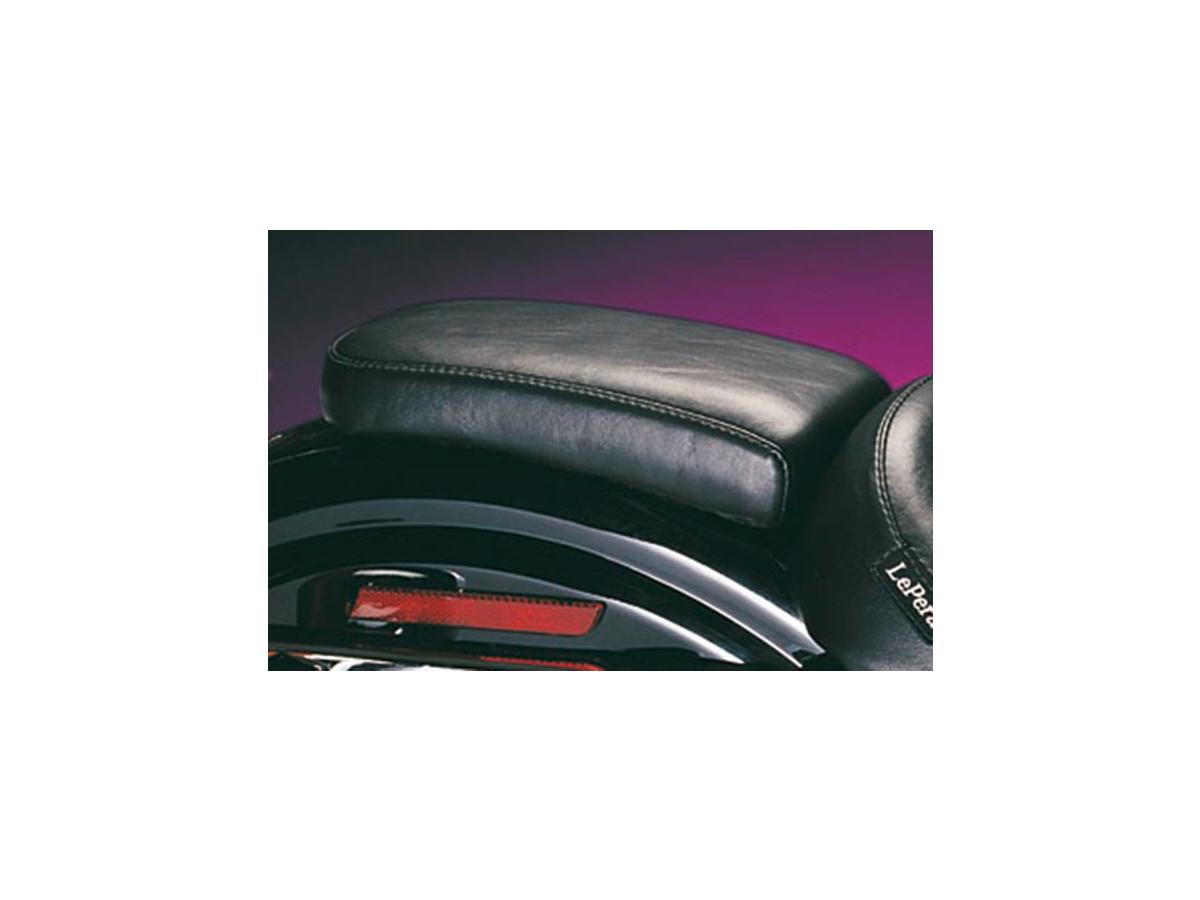 Silhouette pleated pillion pad black vinyl, 82-03 sportster 1 Le pera