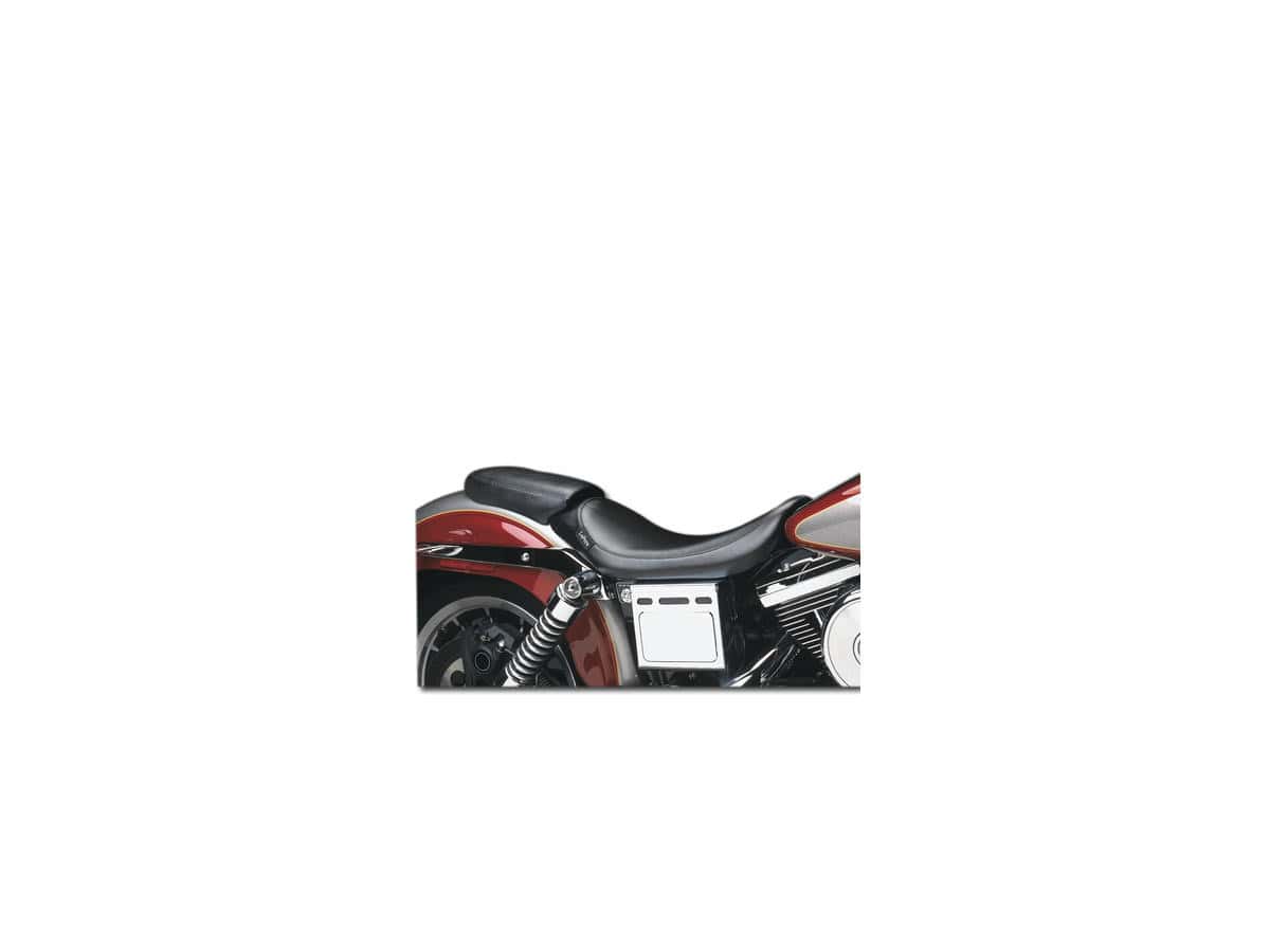 Silhouette pleated pillion pad black vinyl, 96-03 dyna, (except 96-03 fxdwg, 02 fxdwgse3) 1 Le pera