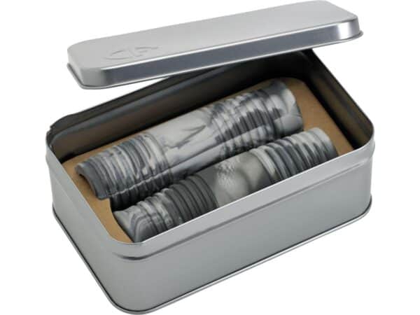 Cole Foster Grips Antique Gray Marble 1" Throttle By Wire Throttle Cables