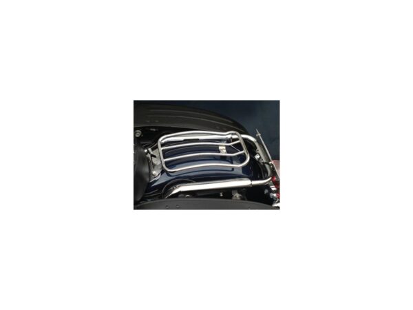 6" Solo Luggage Rack Black Satin
