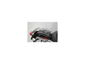 6" Solo Luggage Rack Chrome, 04-20 Sportster, (except 08-10 XR1200, 10-13 XR1200X) - Image 3