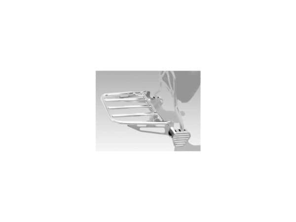 Detachable Backrest Luggage Rack for Softail Chrome