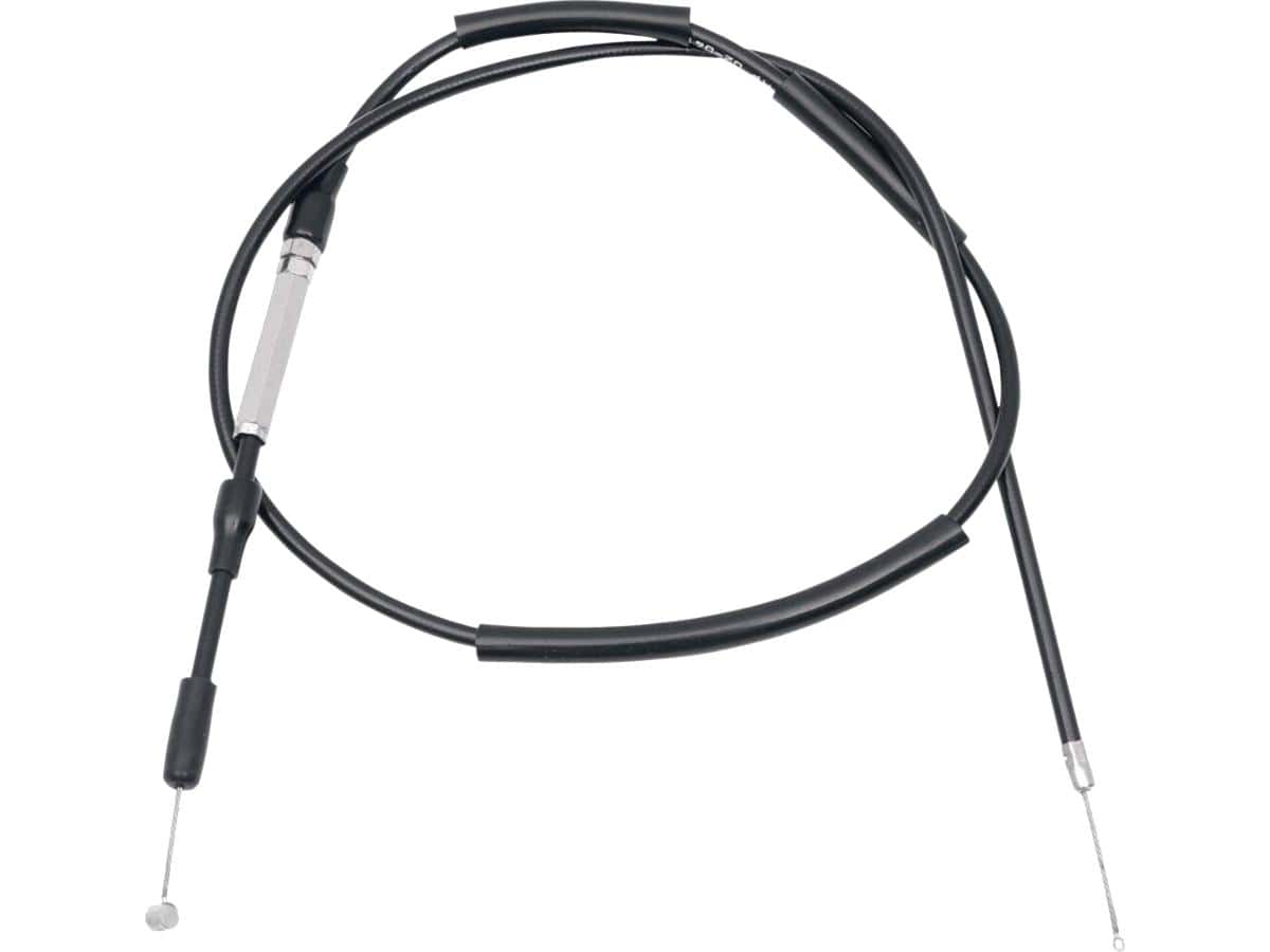 Black vinyl idle cable 90 ° black vinyl 33,1", 08-11 flstsb, 08-10 fxstc, 10-12, 14-15 flstc, 13 flstc 103, 13 flstc 103 anv 1 Motion pro