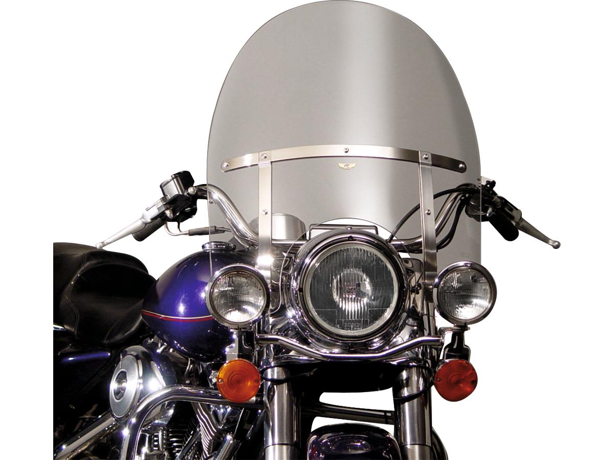 Replacement screen for road king models height: 27", width: 21,75" clear, 94-03 flhr, 96-97, 00-02, 04-05 flhri, 98-05 flhrci, 02 flhrsei, 04-05 flhrsi 1 National cycle